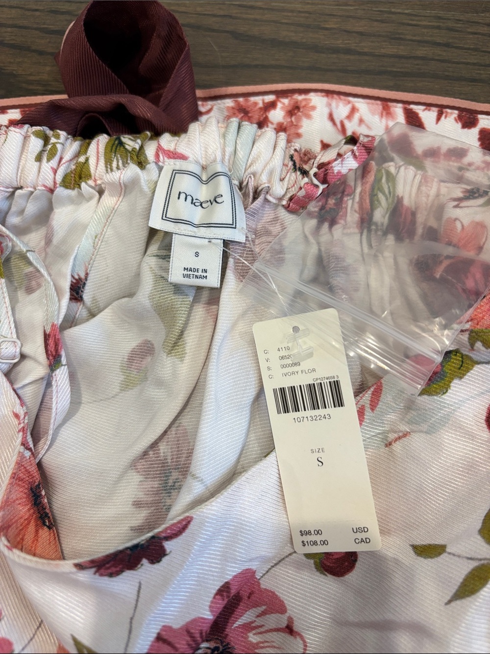 Anthropologie Jessica Strapless Swing Top by Maeve - Picture 10 of 11